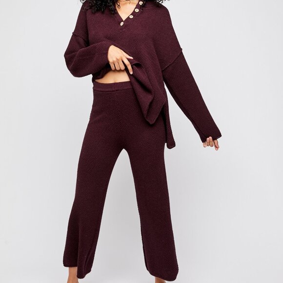 Free People Brown Hailee Knit Set - Picture 6 of 6